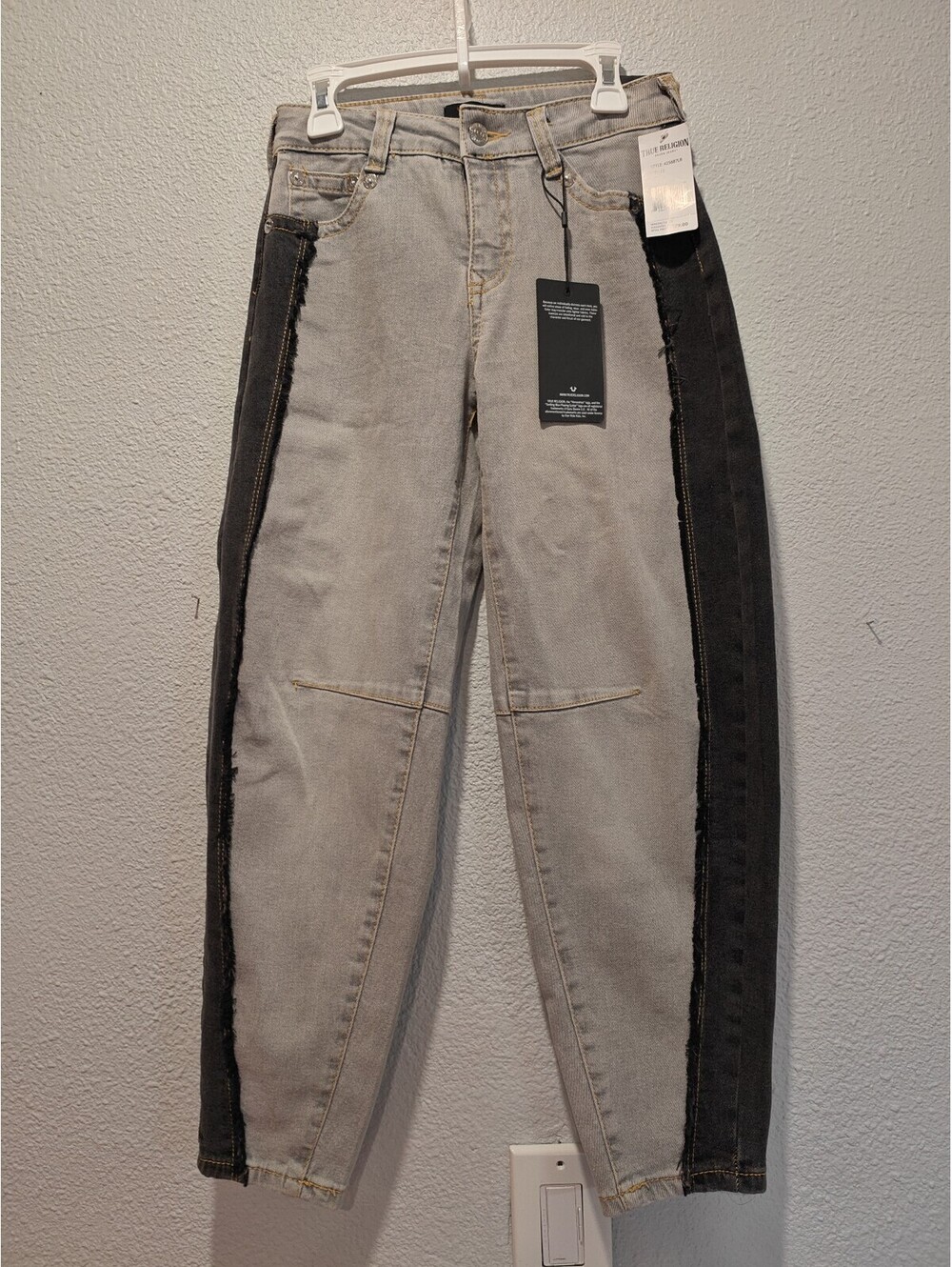 True Religion Sophie Mid Rise Crop Jeans Size 12 NWT